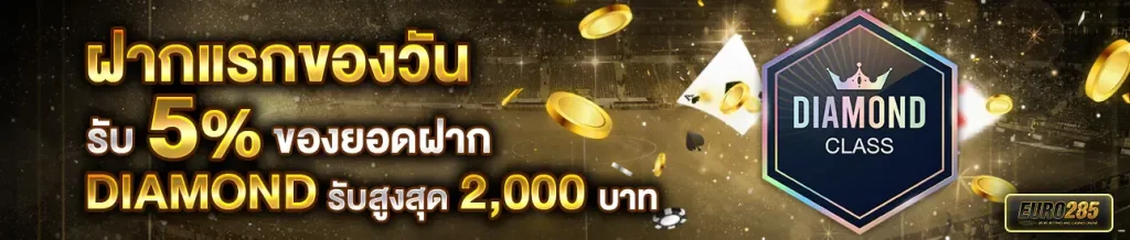 ฝากแรกที่ Euro285